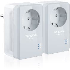 Adaptadores Powerline TP-Link AV500 Mbps con Enchufe Incorporado (Pack x2)