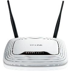 Router WiFi N 300 Mbps con Switch de 4 Puertos y Antenas Fijas TP-Link