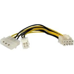 Adaptador StarTech de corriente EPS 4 Pines a 8 Pines 6 pulgadas